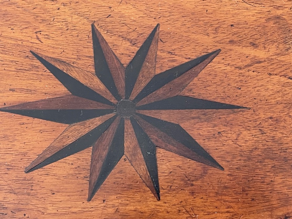 Antique Inlaid Star Box View II