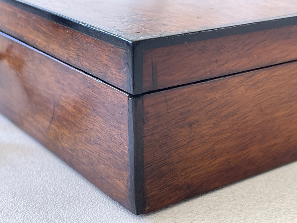 Antique Inlaid Star Box View V