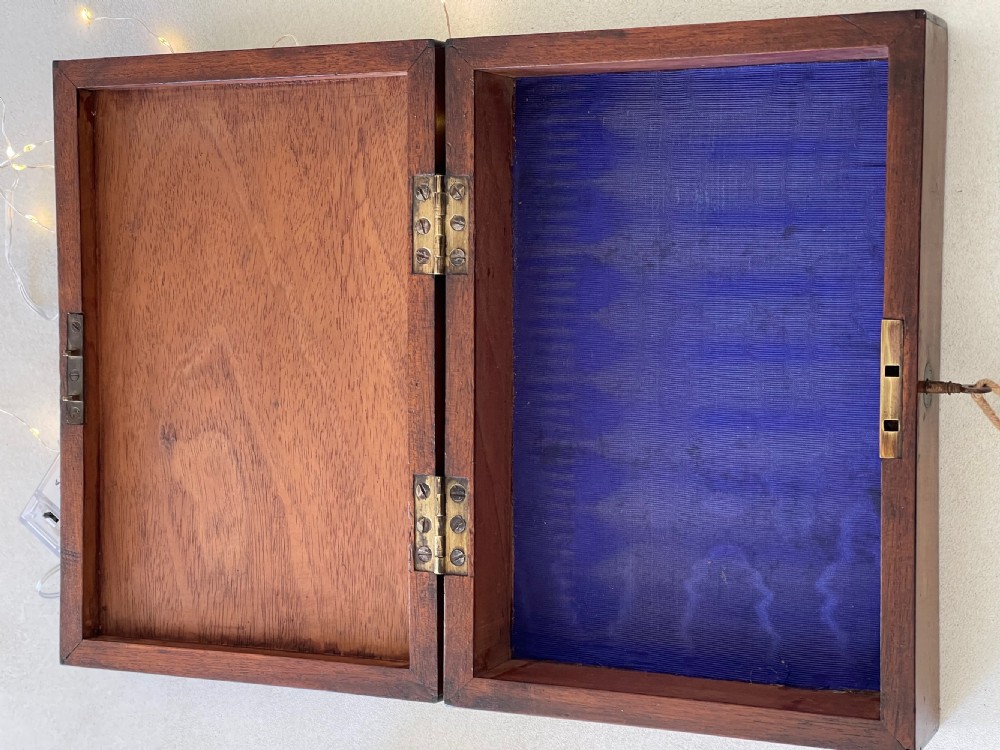 Antique Inlaid Star Box View VI
