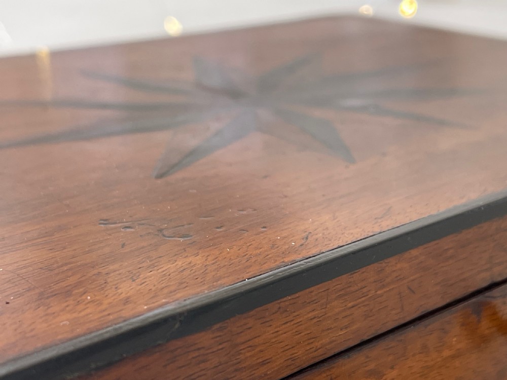 Antique Inlaid Star Box View VIII