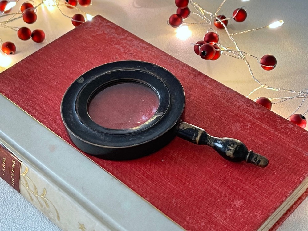 Antique Small Sized Magnifying Glass - Desk Items View IV