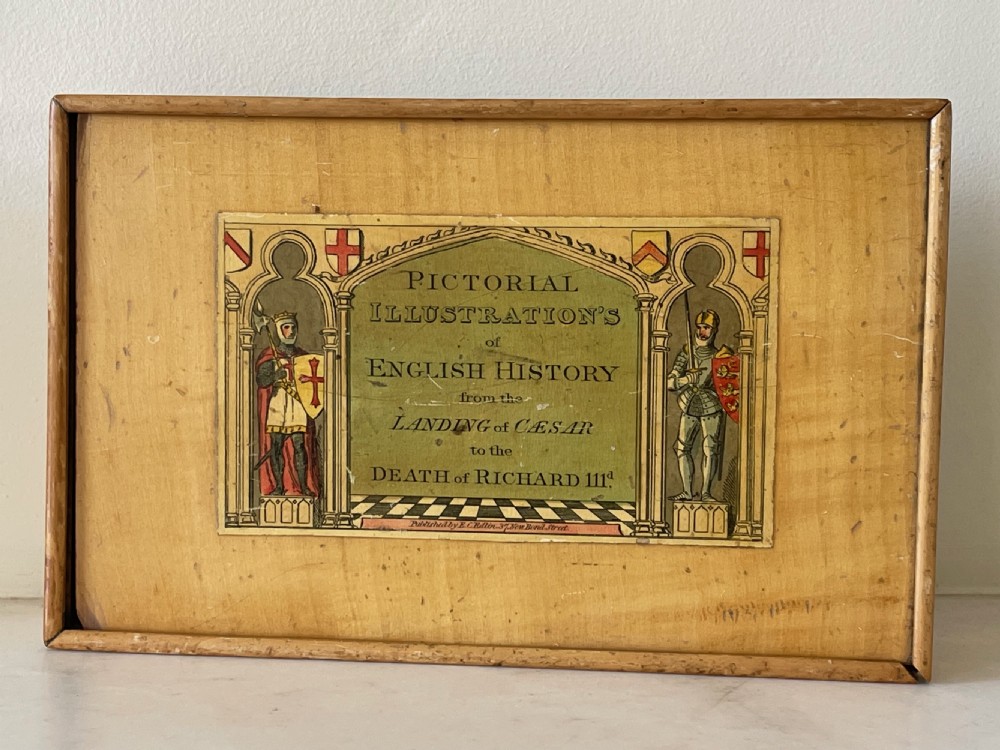 A Rare Puzzle In original box - depicting Caesars landing to death of Richard III View XV