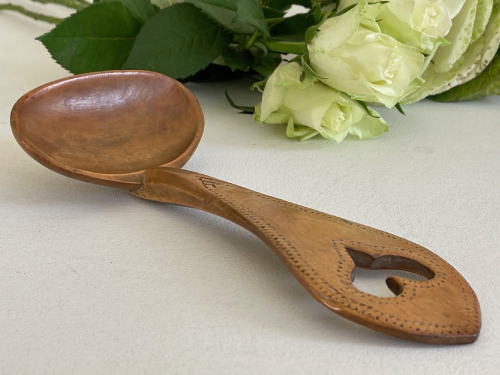 Antique Welsh Lovespoon View III