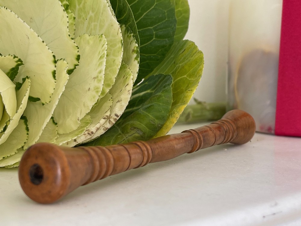 Antique Welsh Treen Knitting Sheath View III