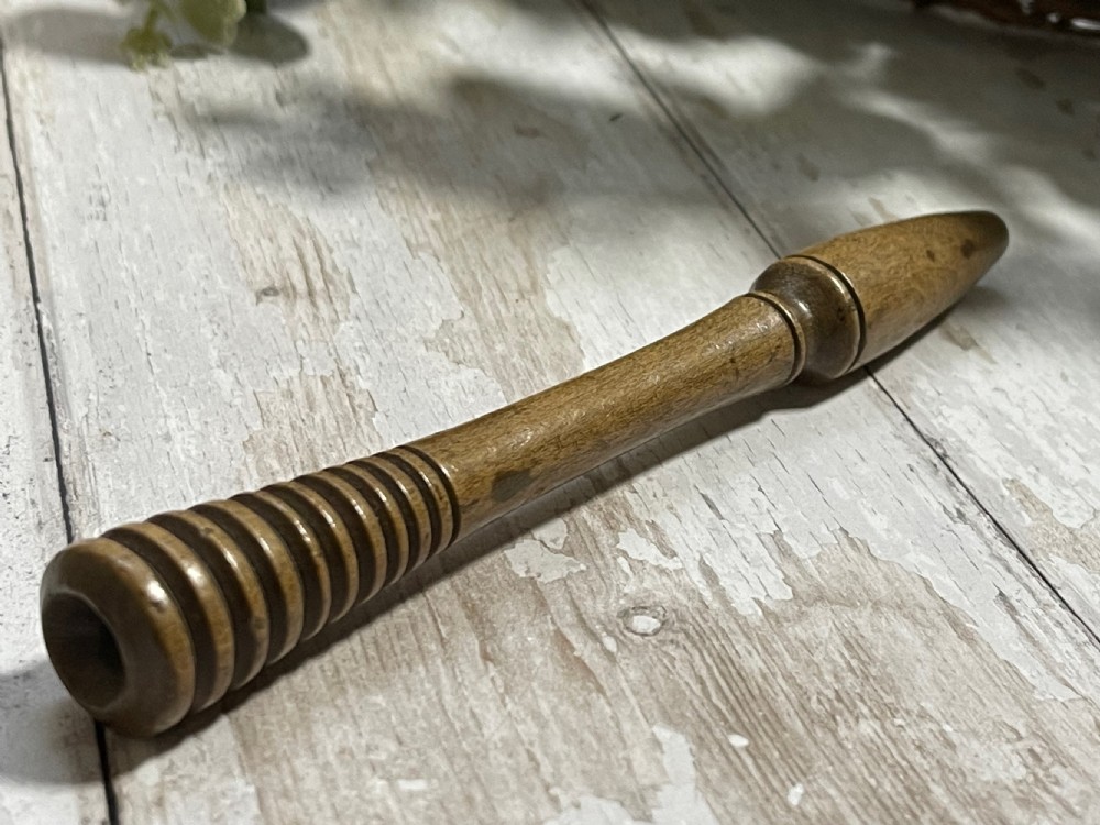Antique Welsh Treen Knitting Sheath View II