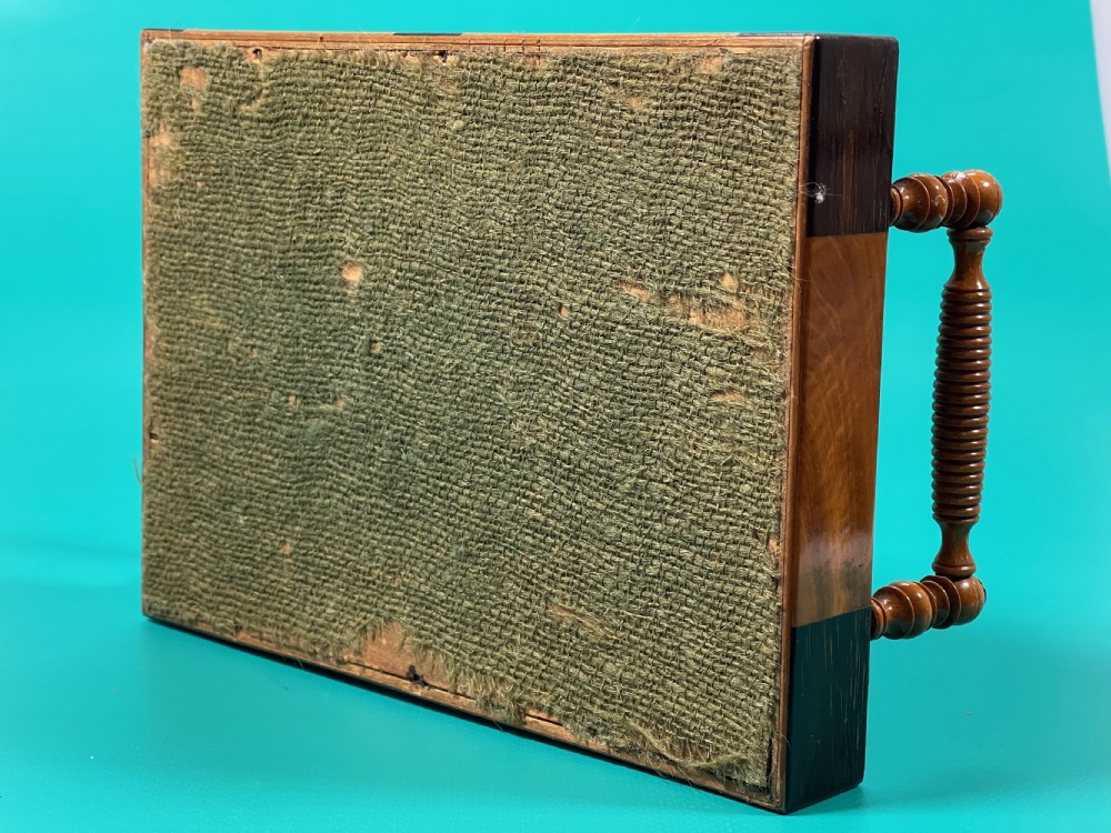 A Small Satinwood & Rosewood Small Book Tray View III