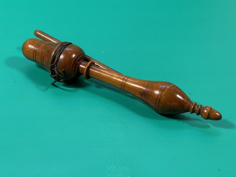 Antique Treen Teachers Clicker View II