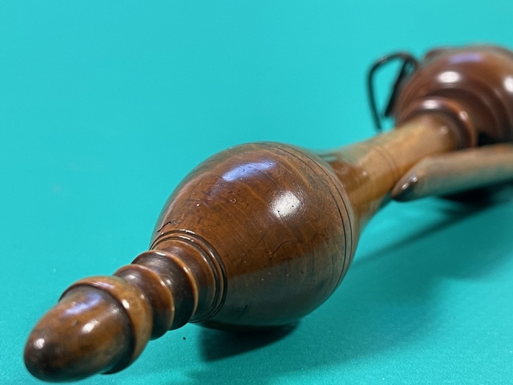 Antique Treen Teachers Clicker View IV