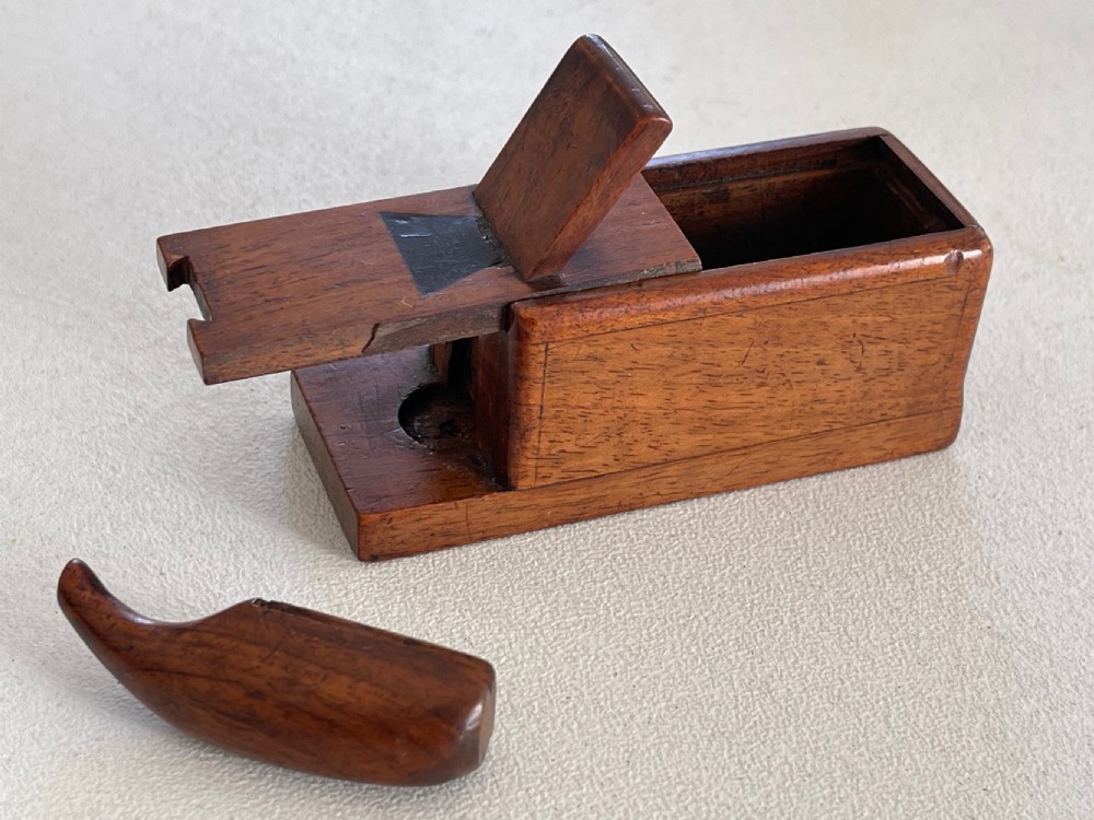 Antique Treen Snuff Box - from Belinda Gentle Collection View VII