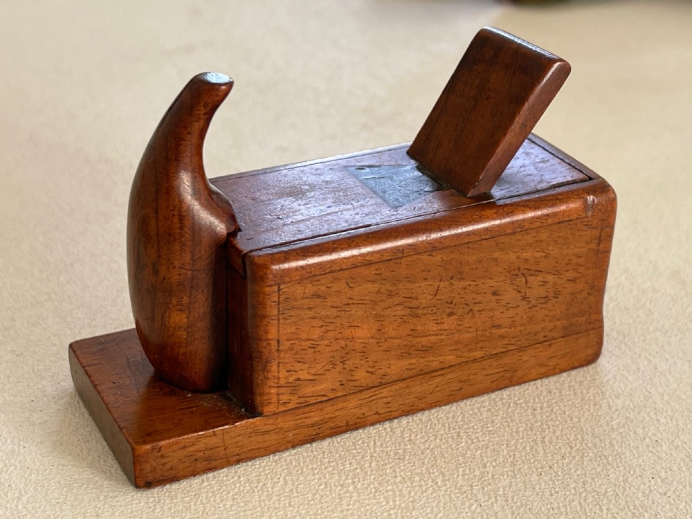 Antique Treen Snuff Box - from Belinda Gentle Collection View VIII