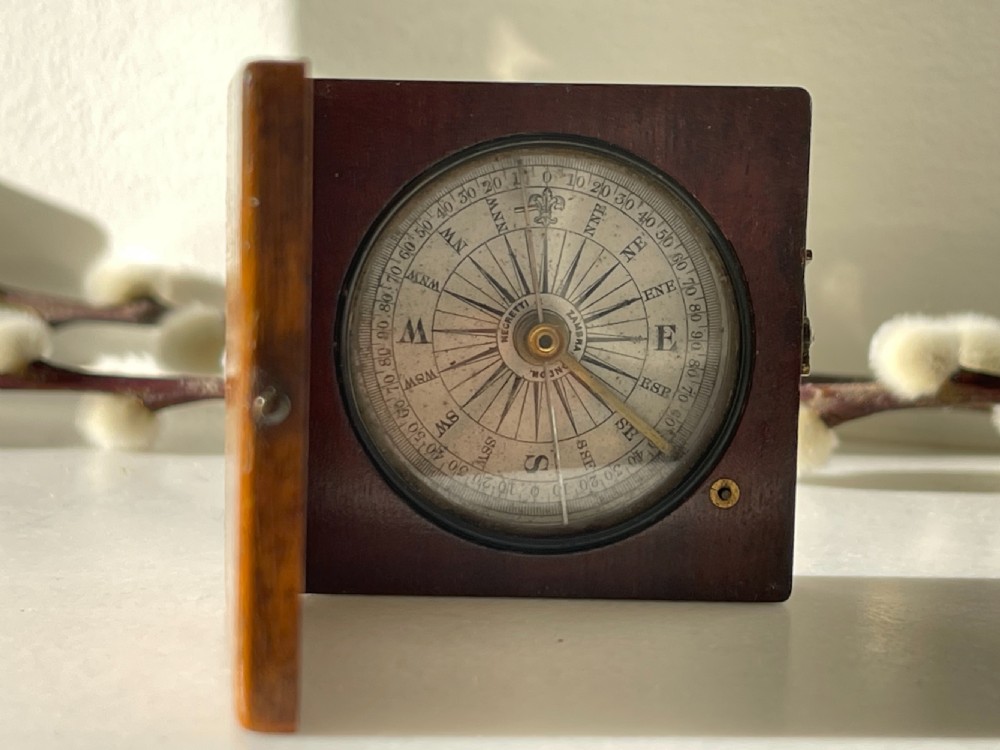 Antique Travelling?explorers Compass - by Negretti & Zambra London View IV