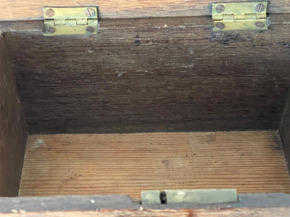 A Small Georgian Oak Boarded Box View VIII