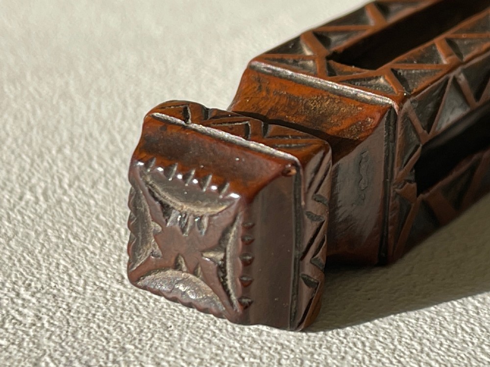 An Unusual Antique Treen Apple Corer View VIII