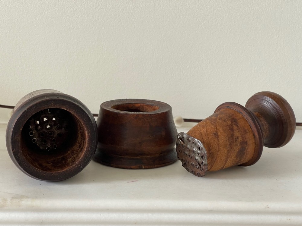 Antique Treen Spice Mortar & Pestle - Dr Reckless Collection View II