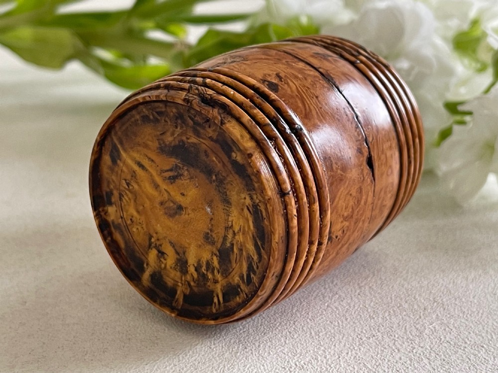 Antique Treen Pounce Pot View III