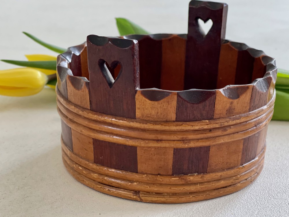 Antique Treen Scottish Piggin View III