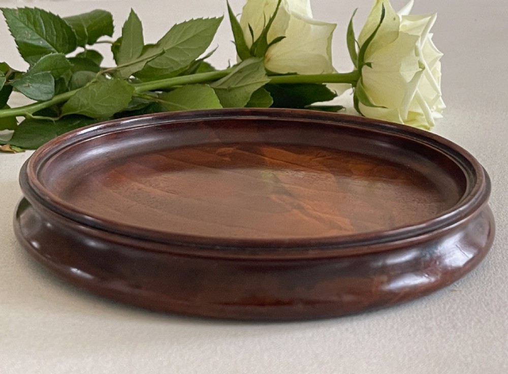 Antique Georgian Wine Coaster View VIII