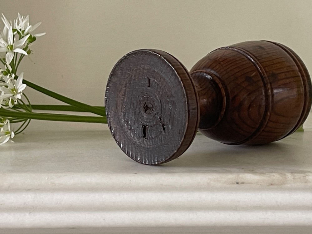 Antique Treen Small Goblet View II