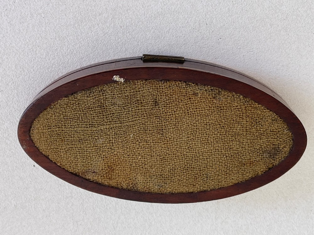 A Georgian Inlaid Oval Box View VII