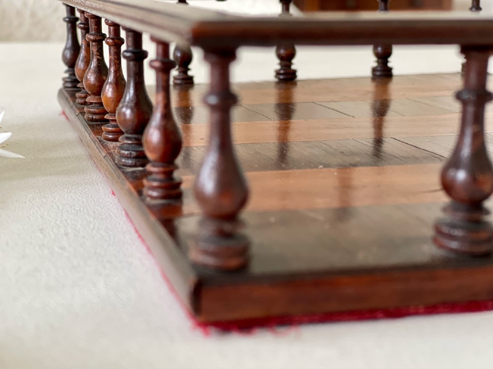 A Regency Book Tray - rosewood & Satinwood View IV