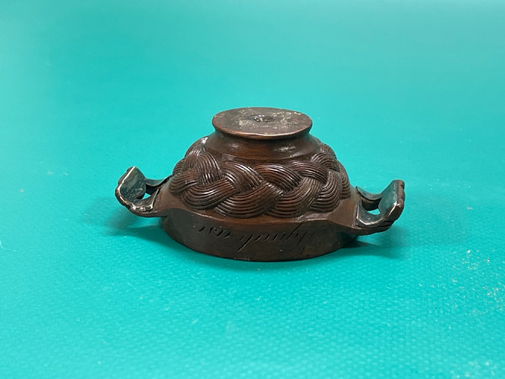 Antique Treen Laburnum Quaich View III