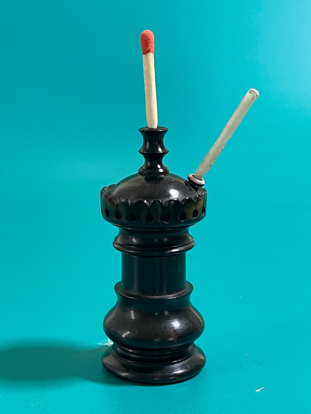 Antique Treen Combination Go to Bed