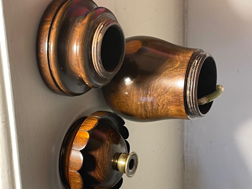 Antique Treen Wax Jack View III
