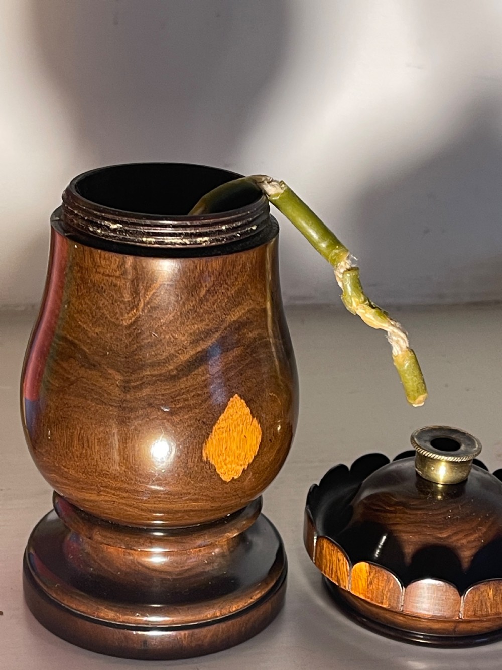 Antique Treen Wax Jack View IV