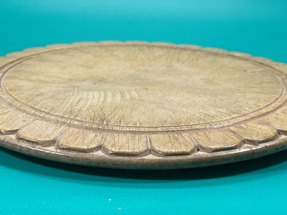 A Treen Sycamore Bread Board - Vandyke design View II