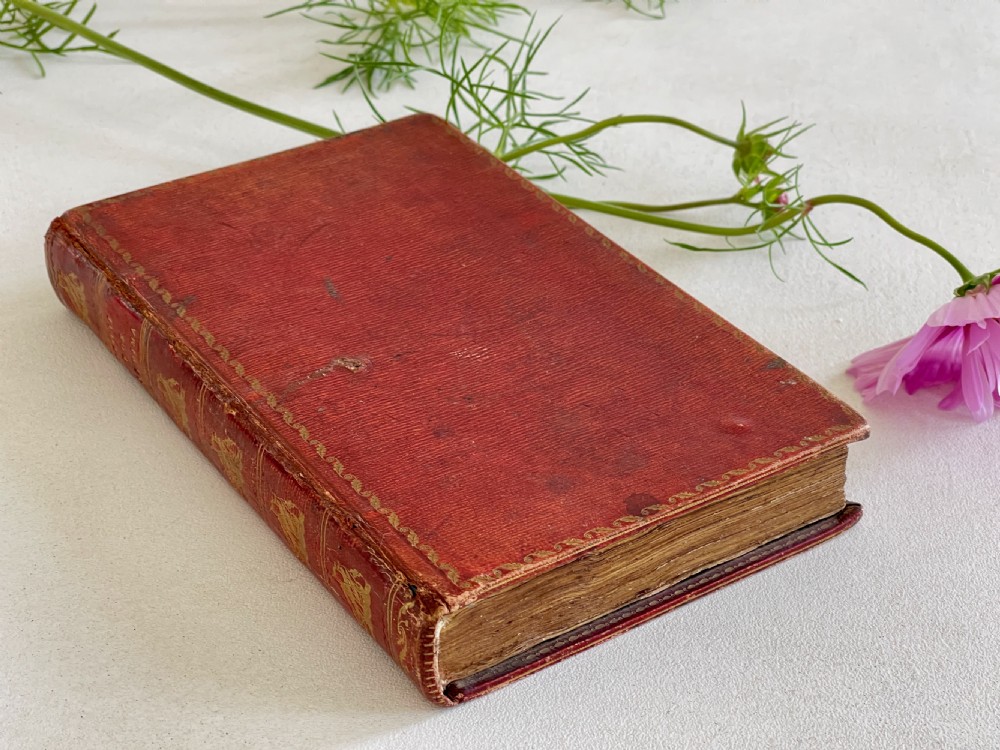 AntiqueRed Leather Book Box View IV