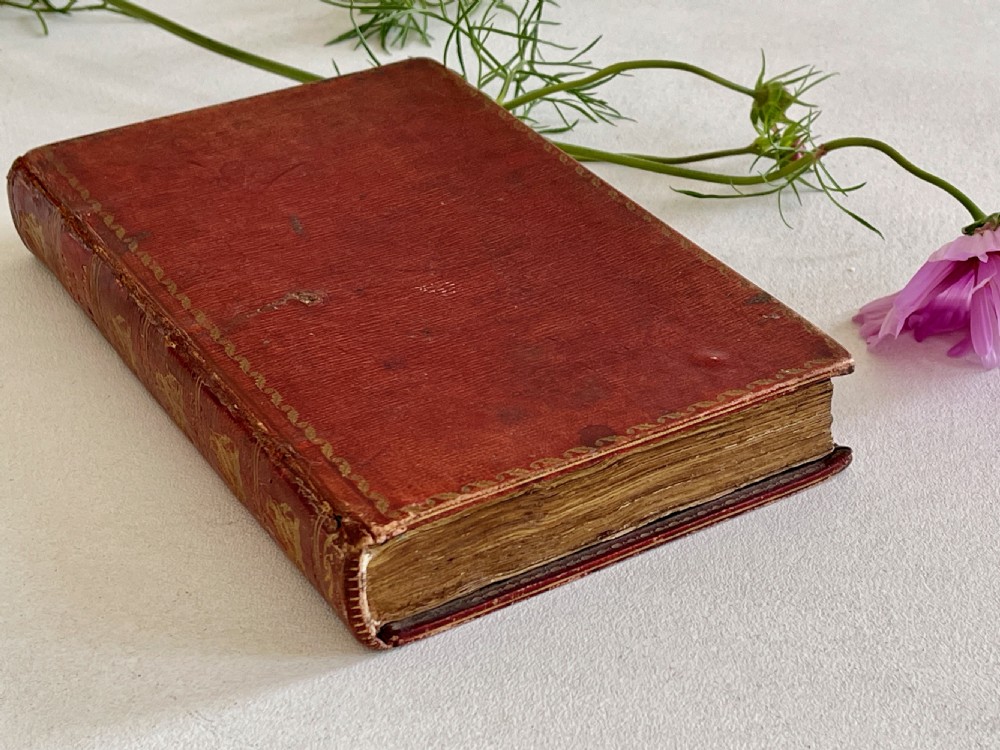 AntiqueRed Leather Book Box View VII