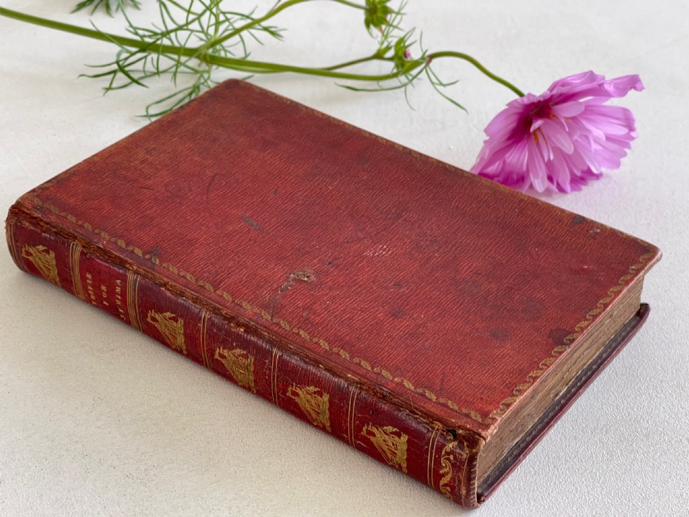 AntiqueRed Leather Book Box View IX