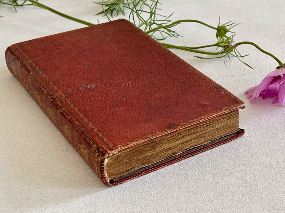 AntiqueRed Leather Book Box View X