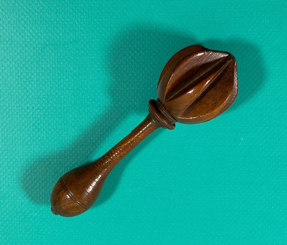 Antique Treen Boxwood Lemon Squeezer View III