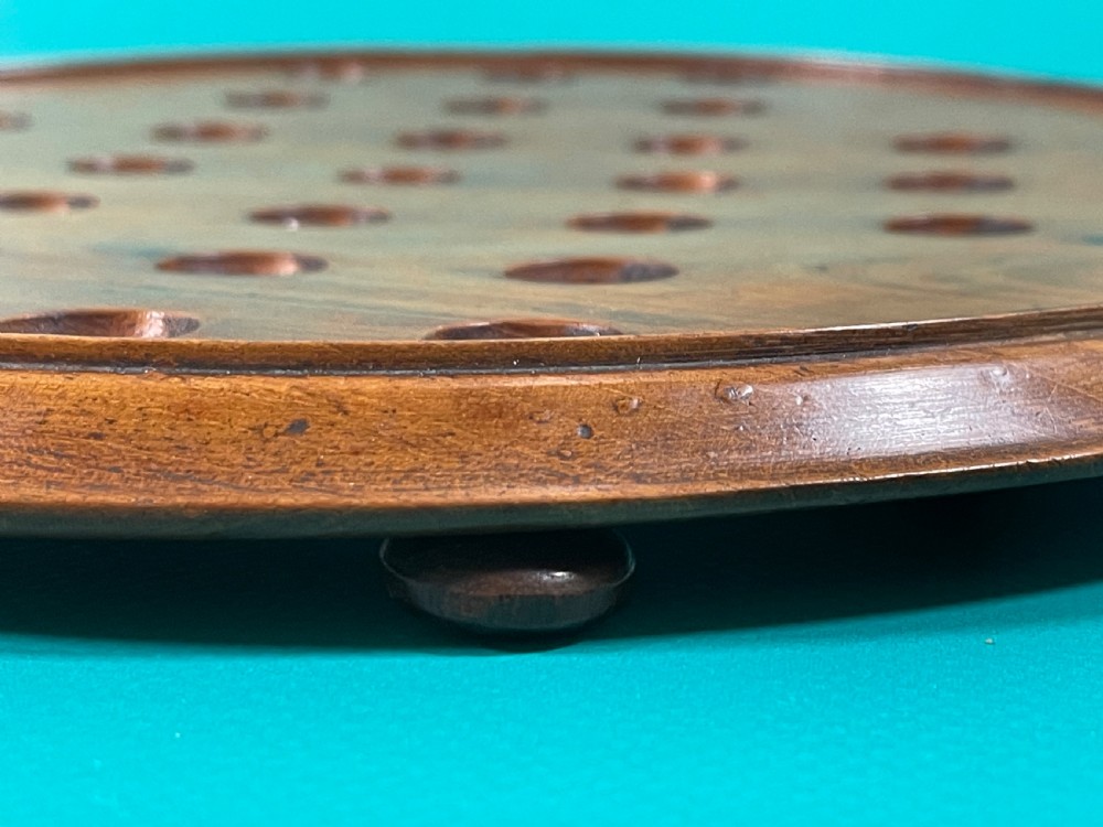 Antique Solitaire Board & Victorian Marbles View III