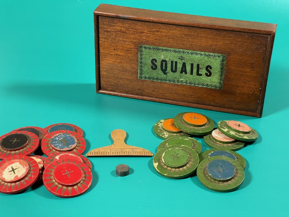 Antique Squails Game - complete View VII