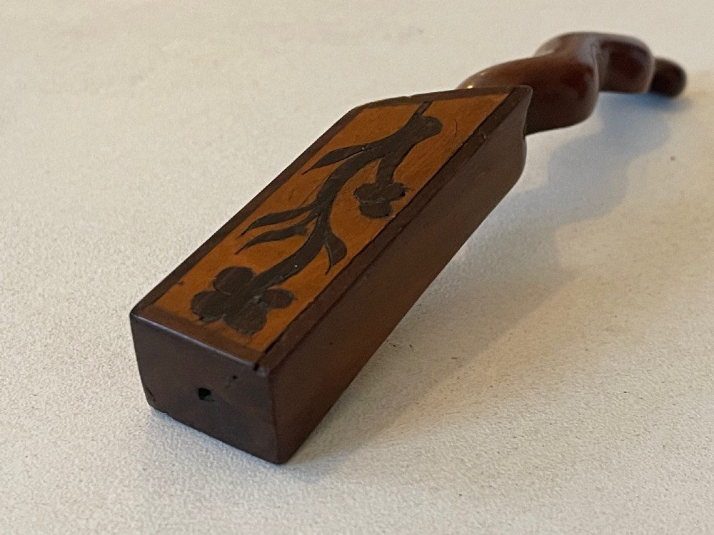 A Very Unusual Irish Antique Killarney Knitting Sheath