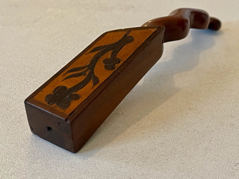 A Very Unusual Irish Antique Killarney Knitting Sheath View IV