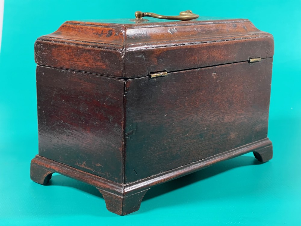 Antique Georgian Tea Chest/Caddy - secret drawer View II