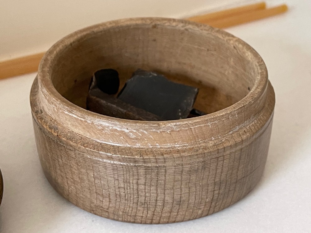 An Unusual Antique Treen Tinder Box View V