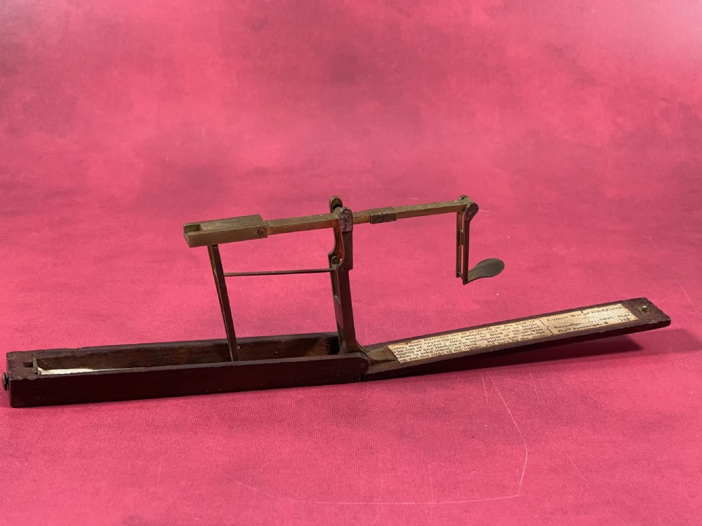 Antique  folding sovereign scales by De Grave and Son London View IV