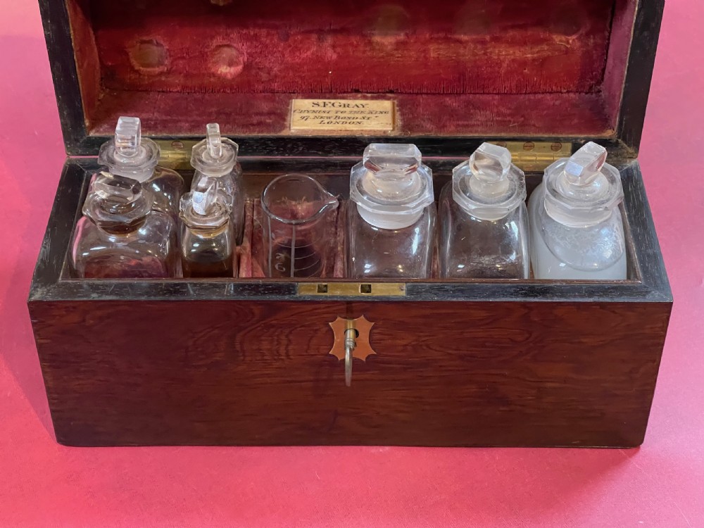 A Small Georgian Antique Domestic Apothecary Chest View IV