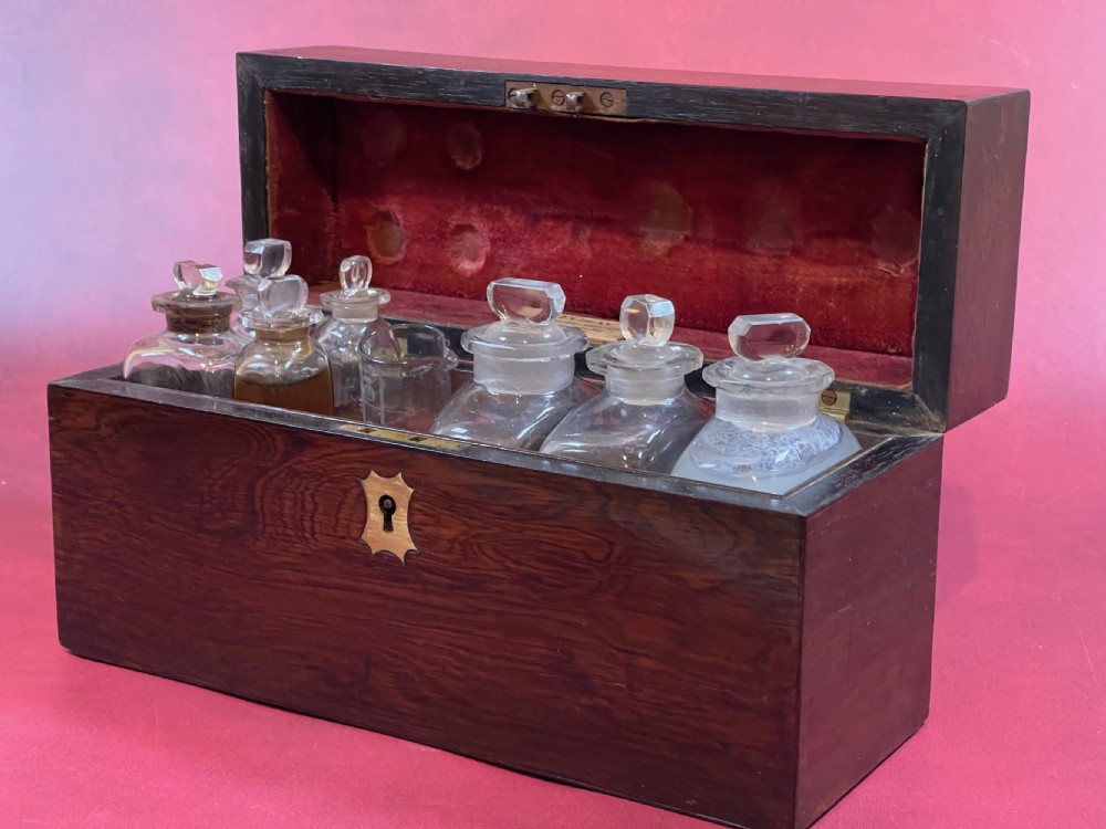 A Small Georgian Antique Domestic Apothecary Chest View VII