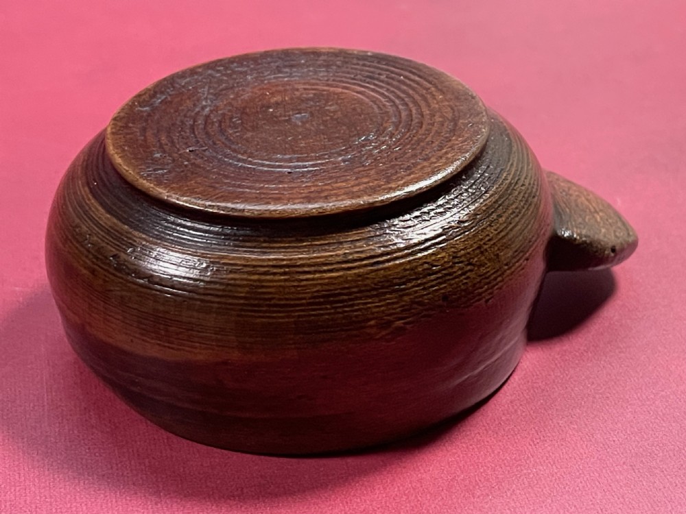 An Antique Treen Scottish Porringer View IV