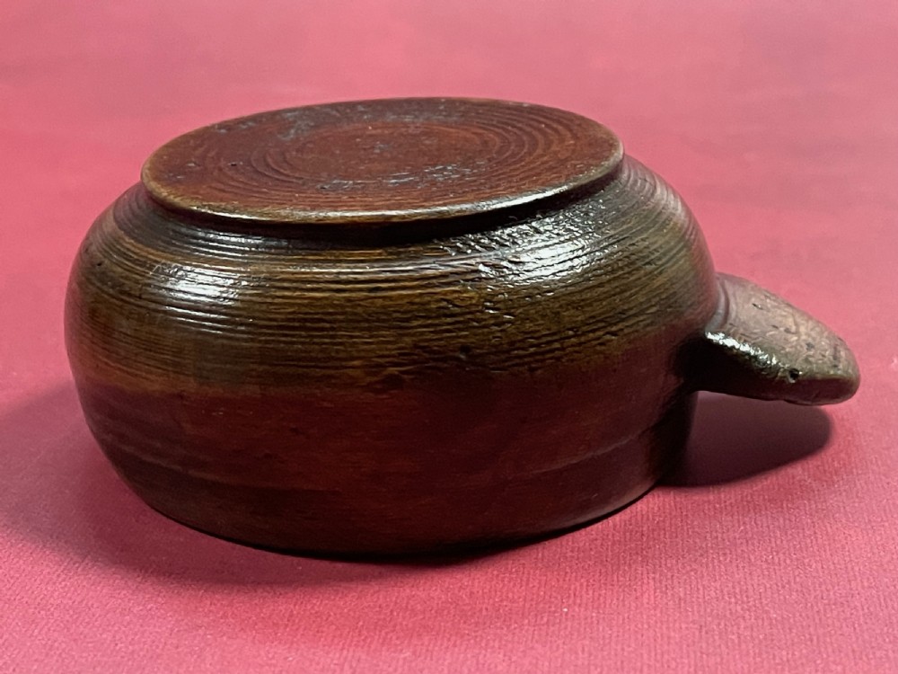 An Antique Treen Scottish Porringer View VII