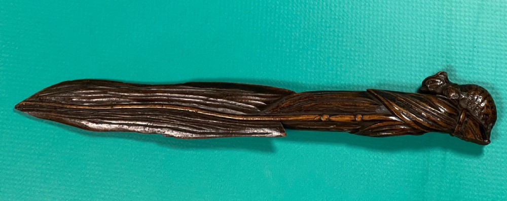 Antique Treen Paper Knife View III