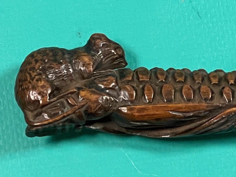 Antique Treen Paper Knife View IV