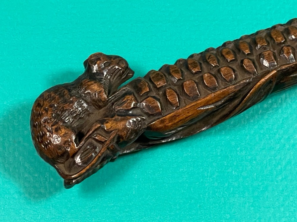Antique Treen Paper Knife View V