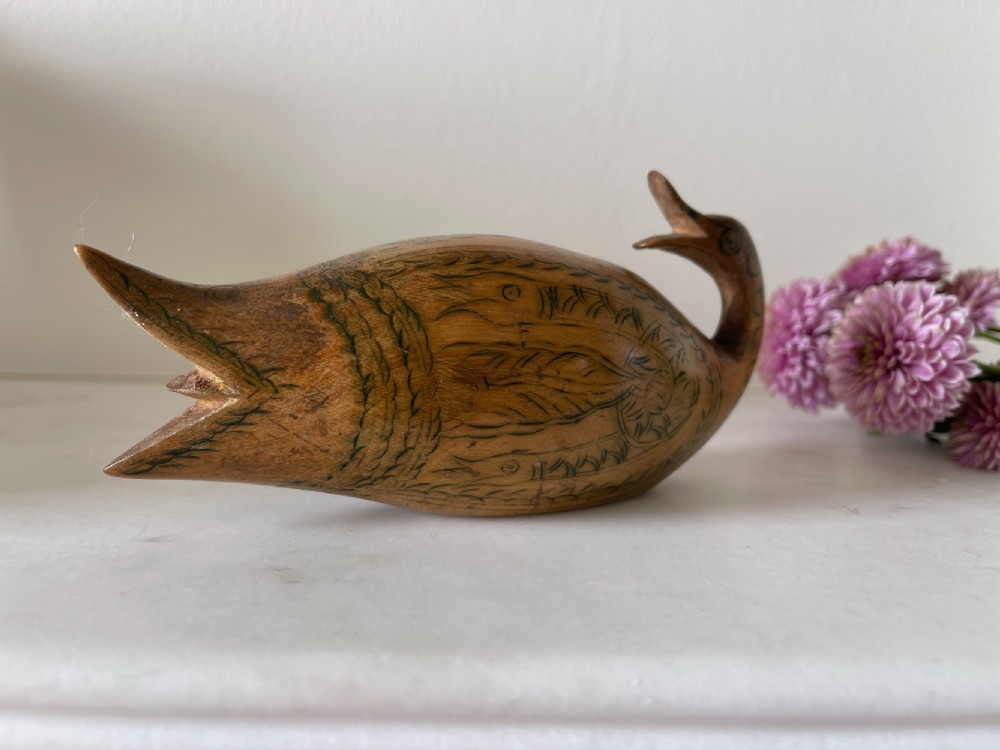Antique Fish Snuff Box View II