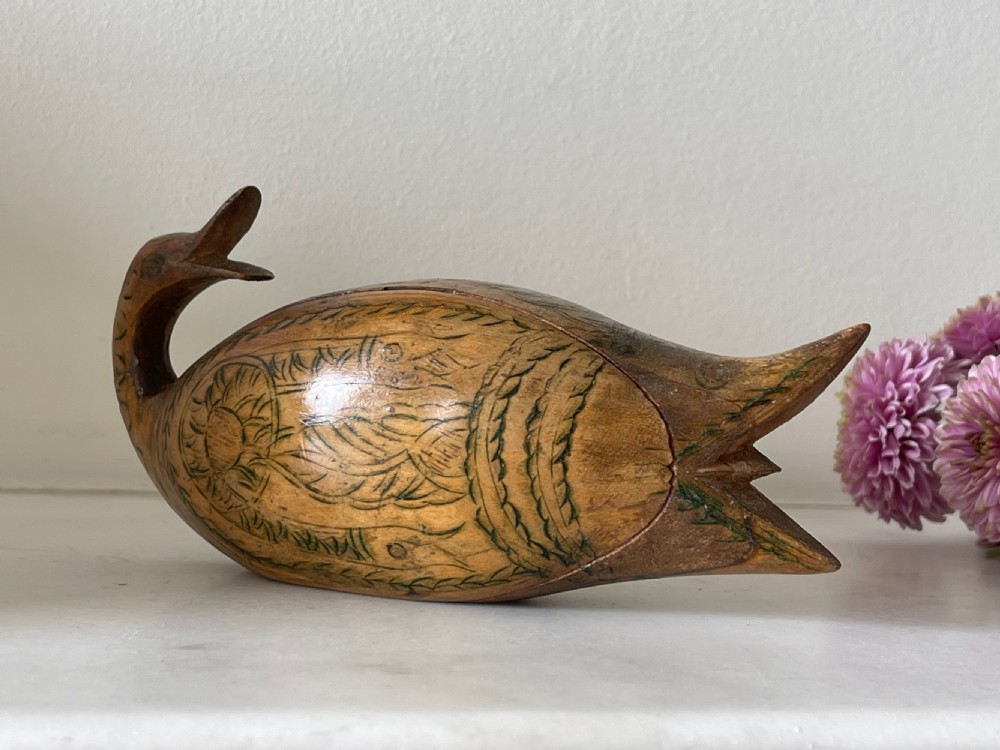 Antique Fish Snuff Box View V